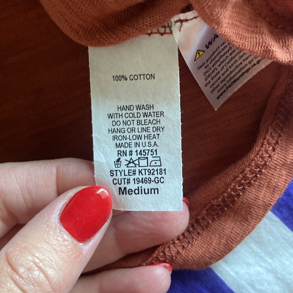 Distressed Rust Top - Picture 6 of 6